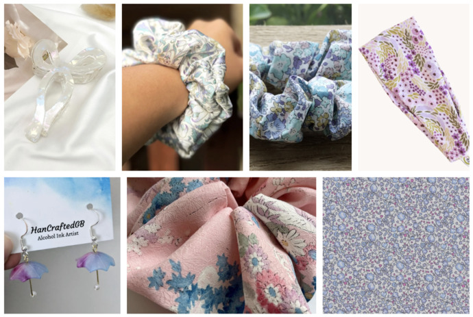 Do these hair accesories look cute to wear along scrubs uniforms or too childish?