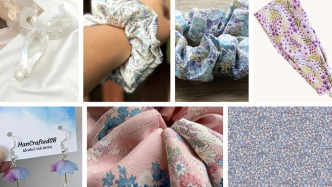 Do these hair accesories look cute to wear along scrubs uniforms or too childish?