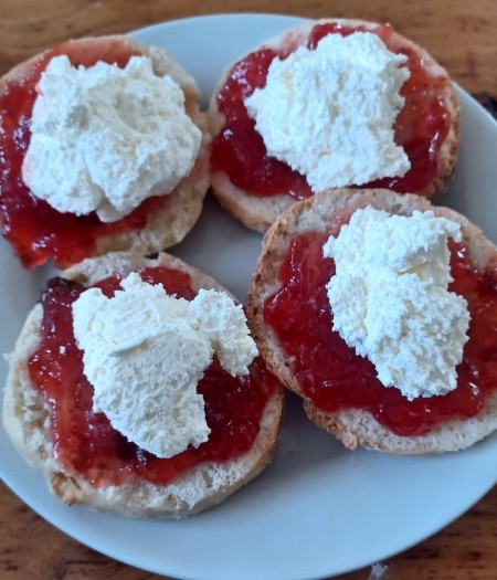 Which scones are done proper?