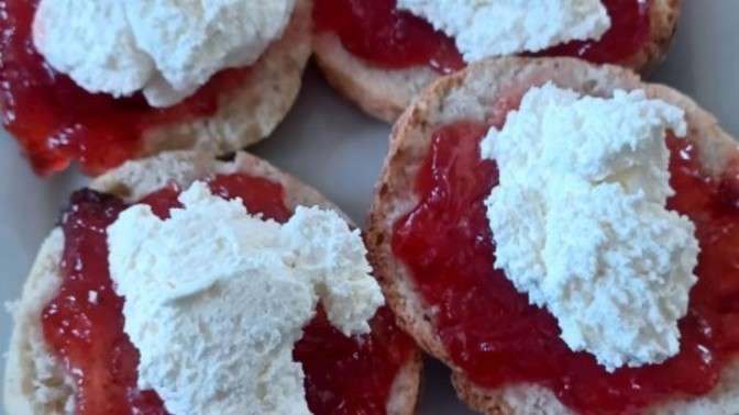 Which scones are done proper?
