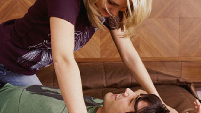 Girls, do you like playfully wrestling your boyfriend? Guys, do you like playfully wrestling your girlfriend? Who usually wins?