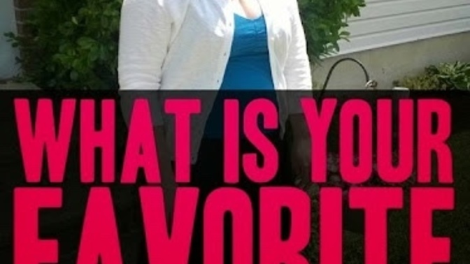 Alright, what is your favorite part of your own body?