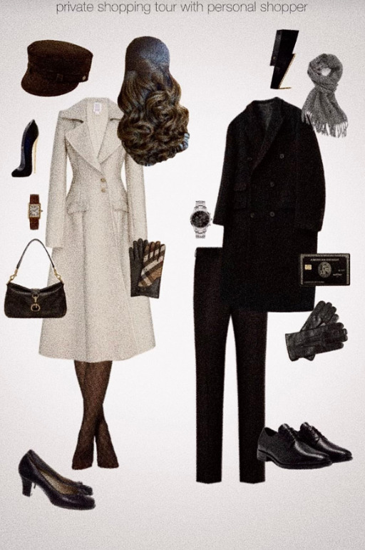 Which outfit for him and her is your favorite, and would you wear it with a partner✨?