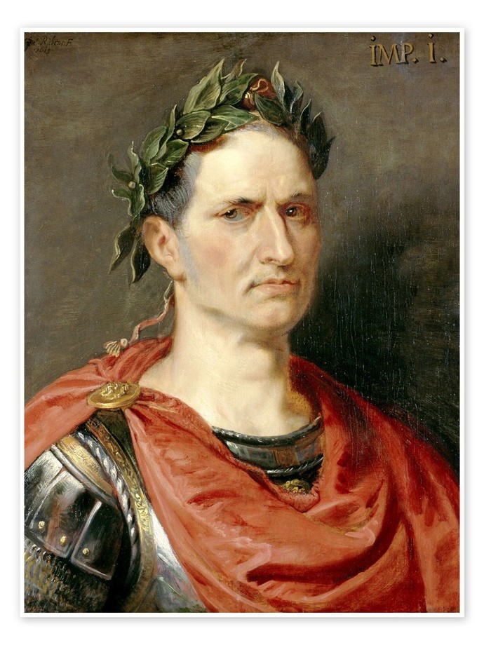 Among the great men, what place do you give to Julius Caesar?
