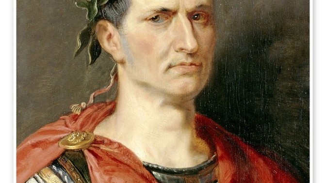 Among the great men, what place do you give to Julius Caesar?