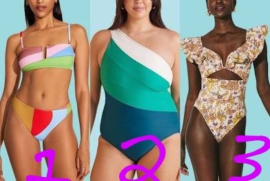 Girls, What bathing suit would most women feel comfortable wearing at the beach?