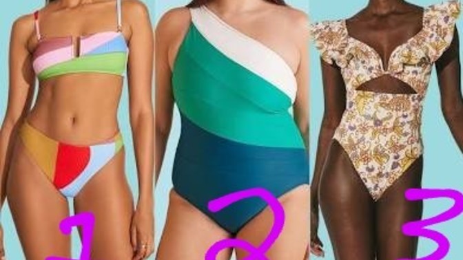 Girls, What bathing suit would most women feel comfortable wearing at the beach?