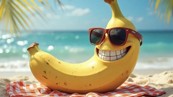 Could a banana lead a revolution if it wore sunglasses and had a catchy theme song?