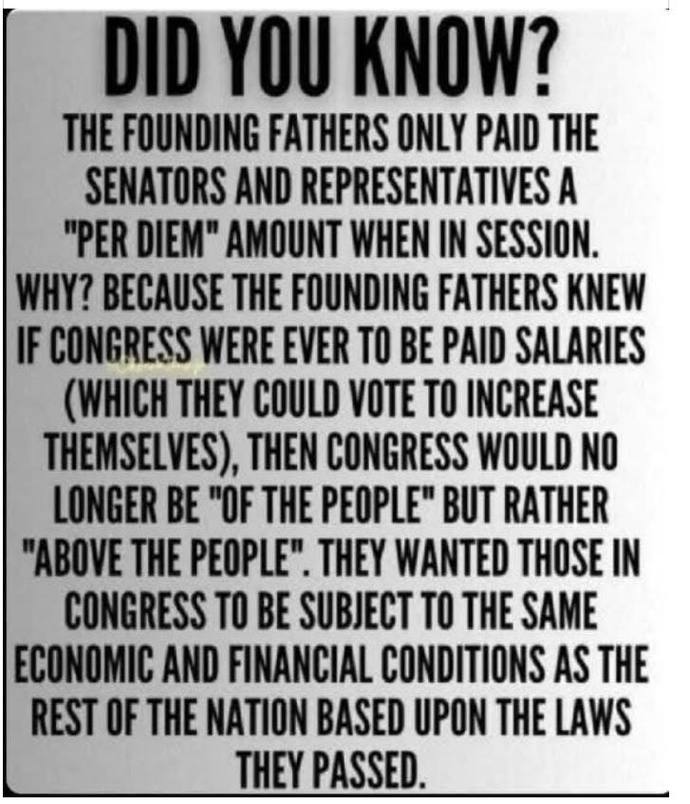 Why are our Congressmen all millionaires while we all suck ass?