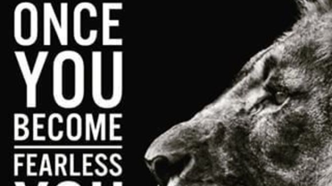 If someone used the word 'FEARLESS' to describe you how would you feel?