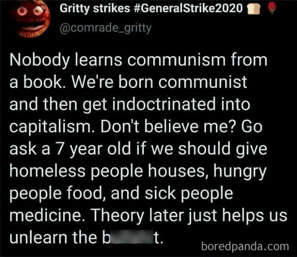 Would being a communist be a dating red flag for you?