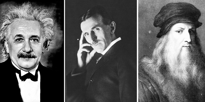 Who was the greatest genius in your opinion?