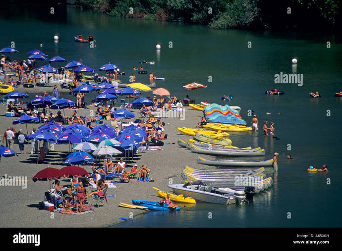 Where do you usually like to go to the beach or boating?
