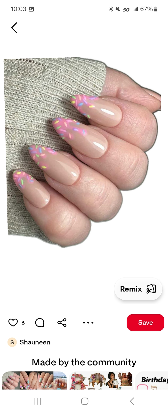 Which nails should i do for my birthday this year?