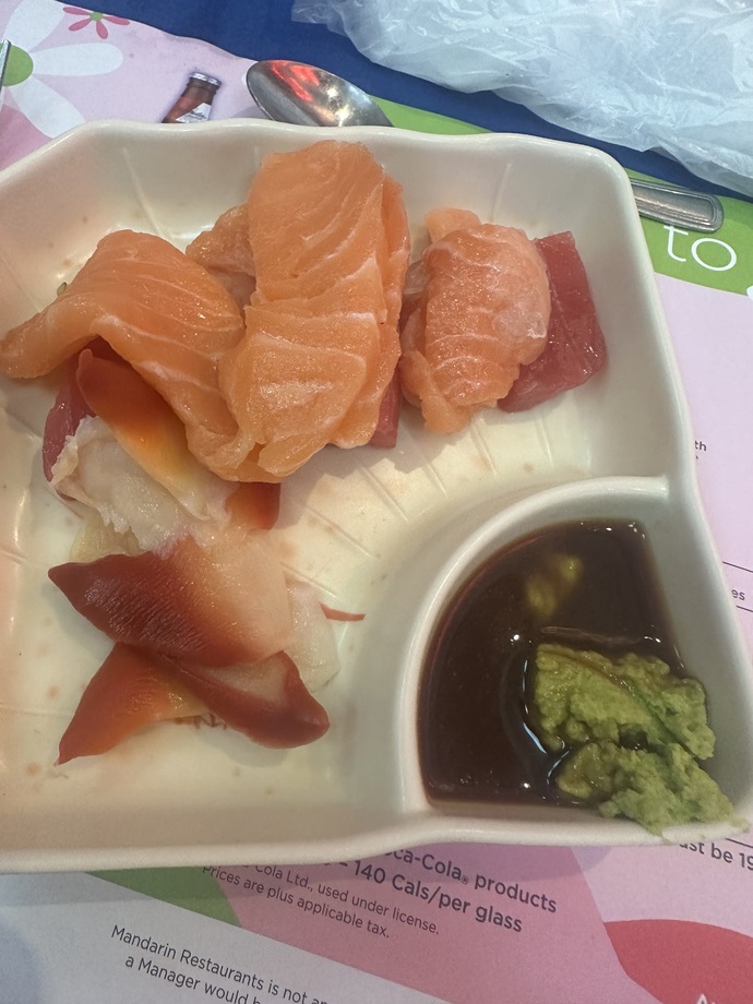 I ate keto today at mandarin buffet. How does the food look?