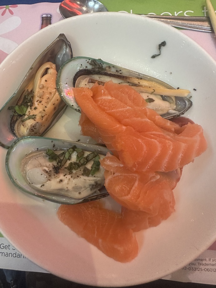 I ate keto today at mandarin buffet. How does the food look?