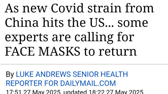 Here we go again! Do you care anymore about these "new Covid strain" warnings from the "experts" or are you sick and tired of being manipulated?