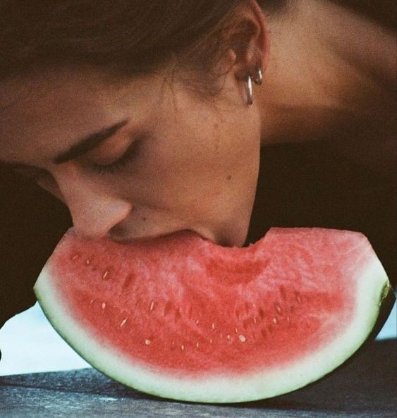 How do you eat watermelon?