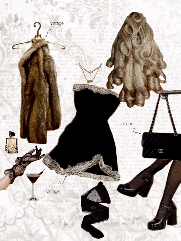 Which dark feminine-inspired night-out outfit do you think is the most gorgeous?