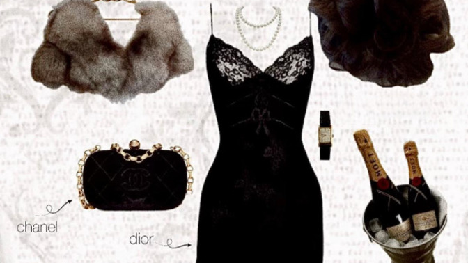 Which dark feminine-inspired night-out outfit do you think is the most gorgeous?