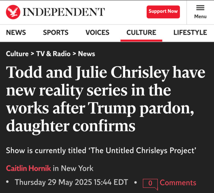 What Is Your Opinion On Donald Trump Pardoning Todd and Julie Chrisley?