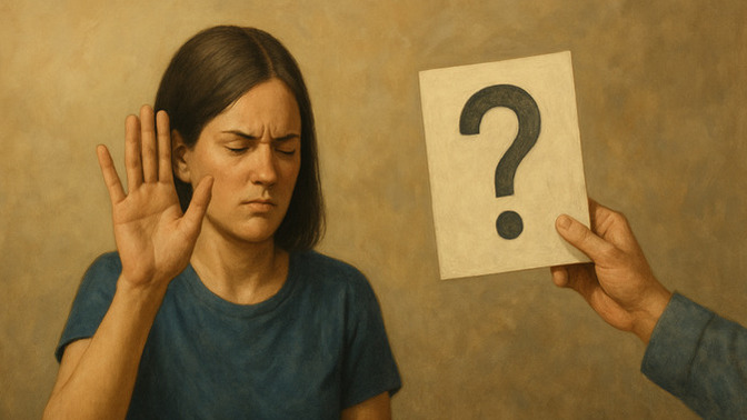 Why are some people unable to answer hypothetical questions?
