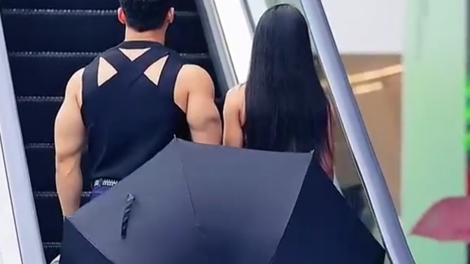 Is this a good use of an UMBRELLA?