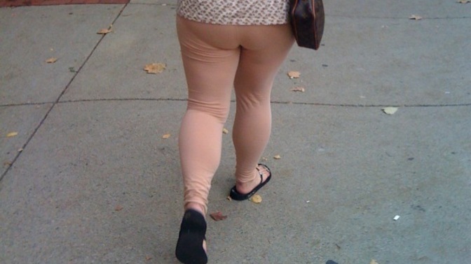 What do you think about nude leggings? Are they a fashion crime?
