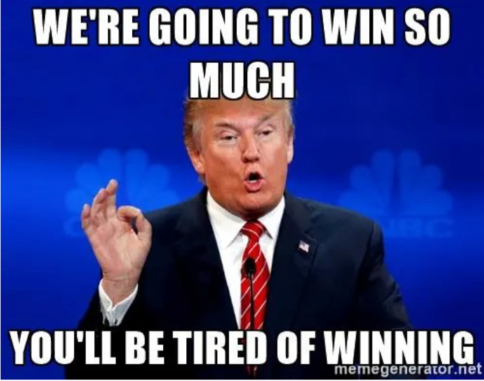 Time after Time after Time the world bets AGAINST President Trump. Then he wins OVER AND OVER AGAIN. Is it a bad idea to bet against President Trump?