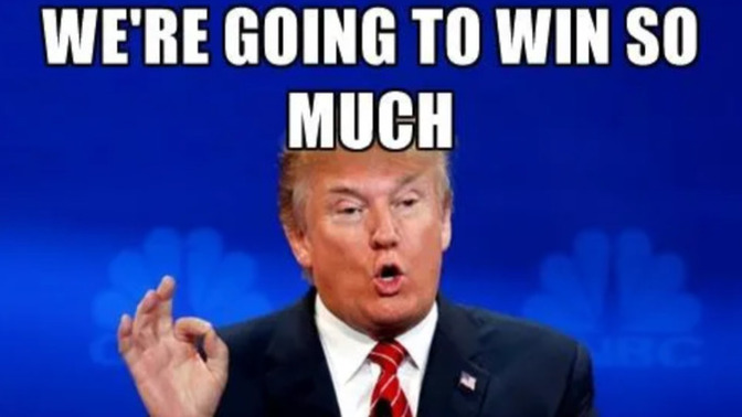 Time after Time after Time the world bets AGAINST President Trump. Then he wins OVER AND OVER AGAIN. Is it a bad idea to bet against President Trump?