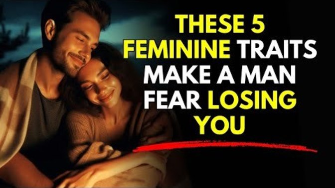 These 5 Feminine Traits Make A Man 👞👞 Fear Losing YOU❣️ 💄👠👠 Wanna Know What These 5 Traits Are?