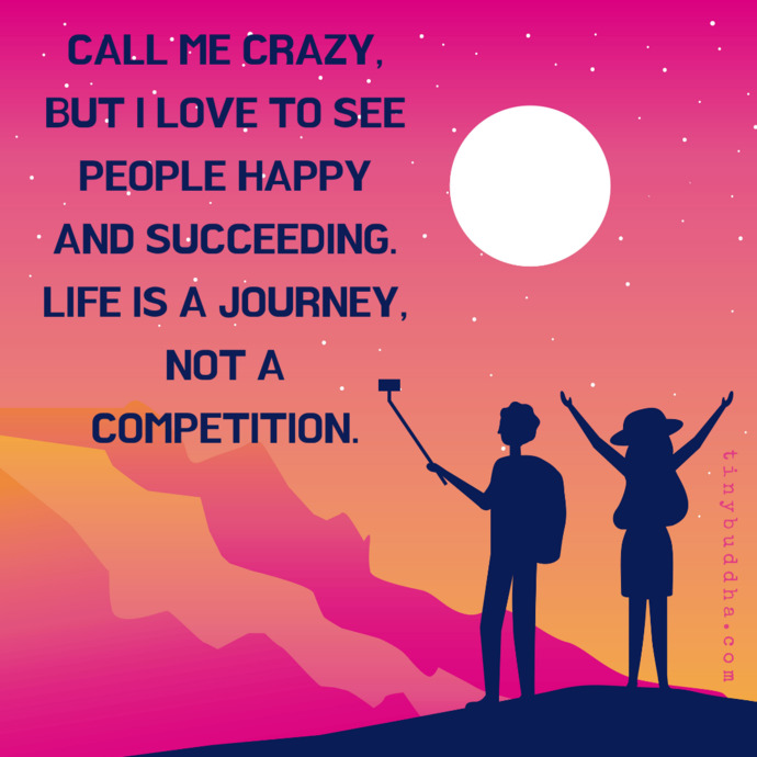 Do you like seeing other people happy?
