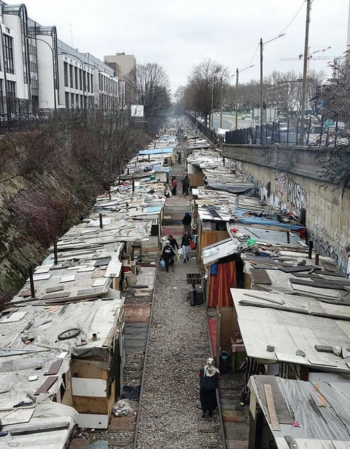 Paris slums