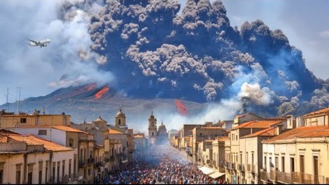 What do you think about Mt Etna's eruption in Sicily on 2-Jun-2025?