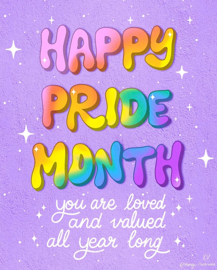 Do you support pride month?