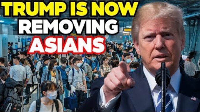 10 Asian Countries TRUMP Wants To REMOVE From the United States In 2025. What is happening to this world 🌎?