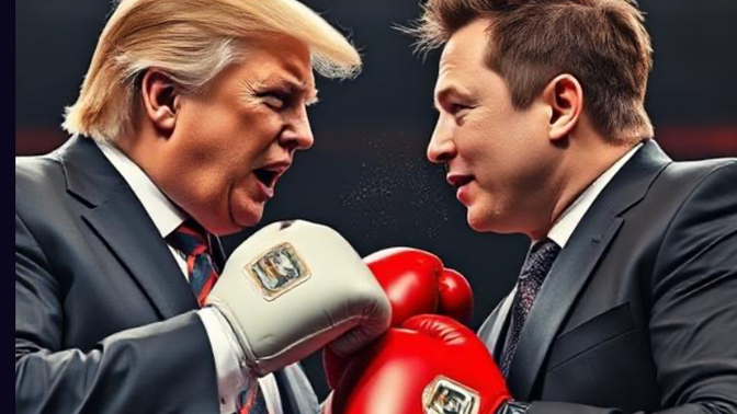 Who will win in a fight.. Dementing trump, or thief Musk who has everyone's personal info (including USA personal info) on a private server?
