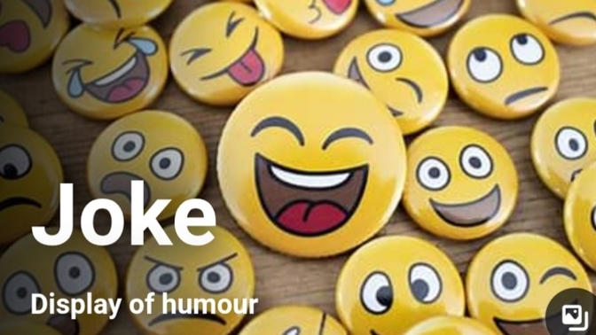 How about a joke?