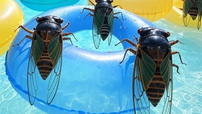 Would you swim in this pool?