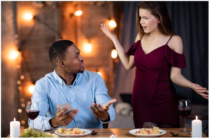What would make you actually get up and leave on a first date?