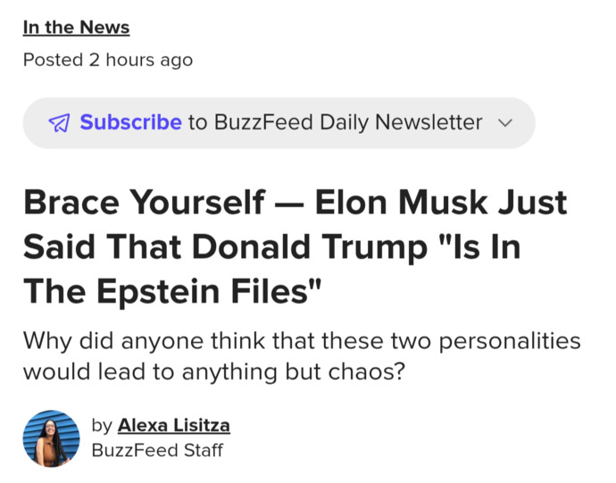 What Is Your Opinion On The Elon And Trump Feud?