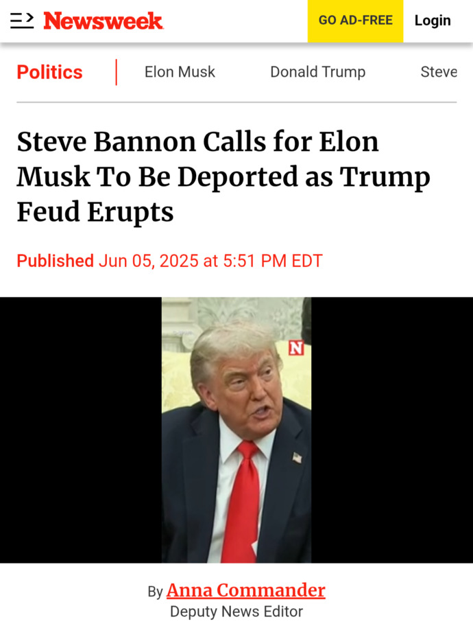 What Is Your Opinion On The Elon And Trump Feud?