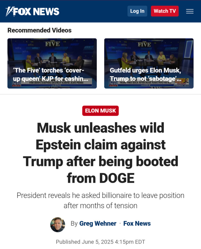 What Is Your Opinion On The Elon And Trump Feud?