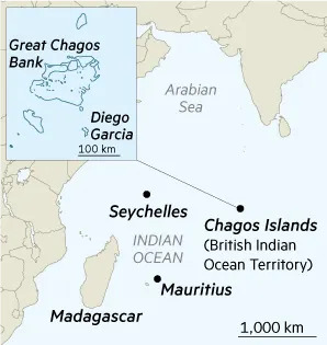 What are your thoughts on Britain surrendering control of the Chagos Islands to Mauritius?