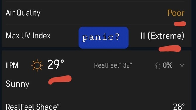 Accuweather does it again? Why are they so desperate to fool people about global warming?
