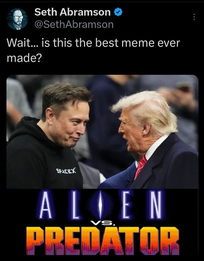 Who is the bigger threat to each other - Trump or Musk?
