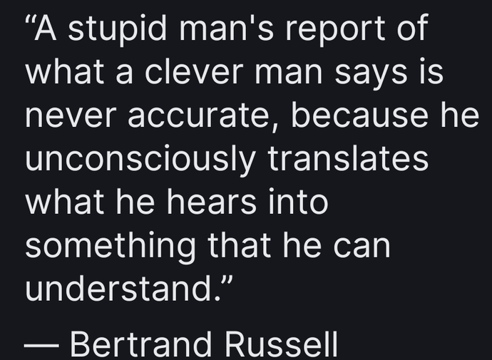 Why is it that some people twist what someone says?