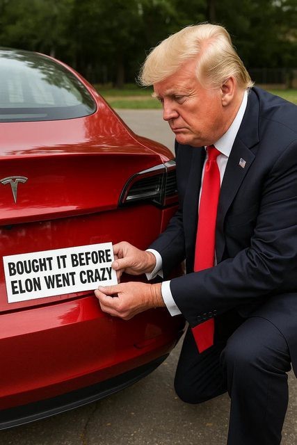 Should Musk and Trump pour themselves a drink?