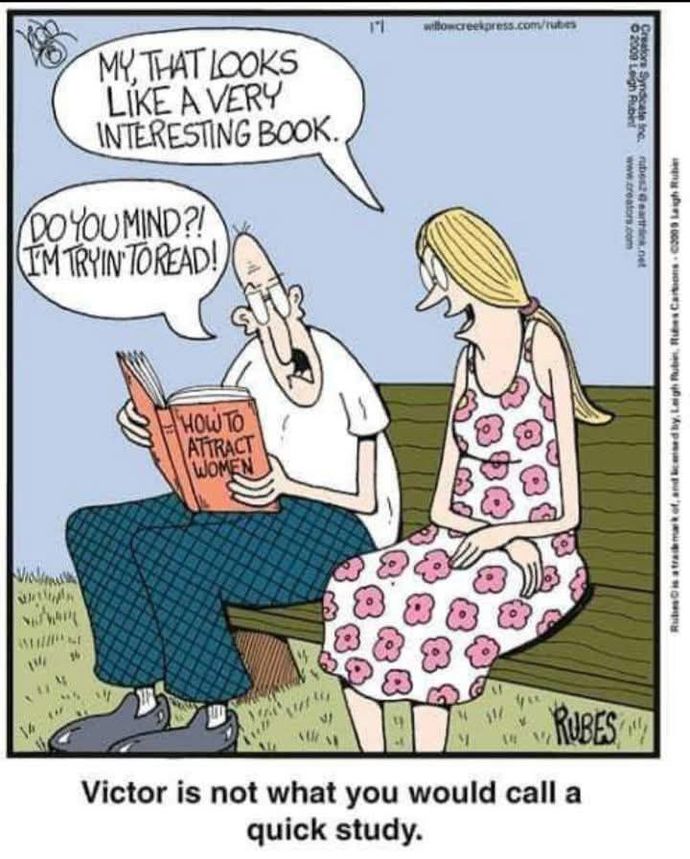 Do women like men who love reading books?