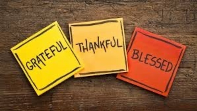 What do you feel most grateful for in your life?